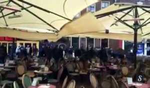 Des supporters marseillais saccagent un restaurant à Groningen (Pays-Bas)