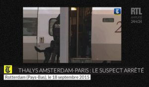 Un homme interpellé après s'être enfermé dans les toilettes d'un Thalys à Rotterdam