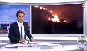 Pyrénées-Orientales : un violent feu de forêt fait une victime parmi les pompiers