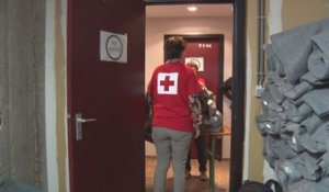 La Croix Rouge s'affaire au WTC III pour accueillir au mieux les réfugiés
