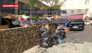 Crise des déchets en Corse : les ordures s'amoncellent à Bastia