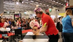 13h15. Coiffure : la France est médaille d'argent de "chignon de soirée"