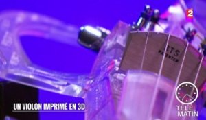 Nouveau - Un violon imprimé en 3D - 2015/09/29