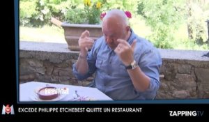 Cauchemar en cuisine - Enervé Philippe Etchebest quitte un restaurant : "Je ne suis pas là pour faire de la pub"