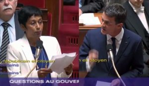 A l'Assemblée, Valls condamne les propos de Morano