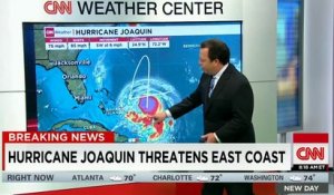 Comment les télés américaines s'inquiètent de l'arrivée de l'ouragan Joaquin