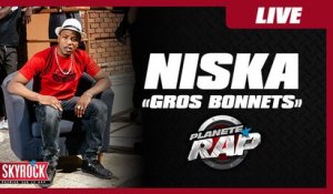 Niska "Gros bonnets" en live dans Planète Rap !