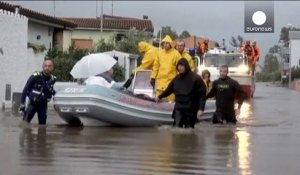 Inondations en Sardaigne et en Corse