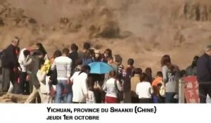 Les impressionnantes chutes de Hukou, sur le fleuve Jaune, attirent des milliers de Chinois