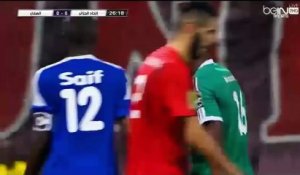 Action ratée Aoudia contre Al Hilal (1/2 finale retour LDC)