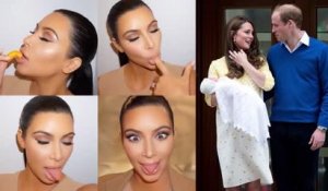 Les drôles d'envies de Kim Kardashian et d'autres stars pendant leurs grossesses