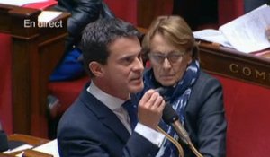 Valls reproche à Sarkozy de parler de «chienlit», un mot «dangereux»