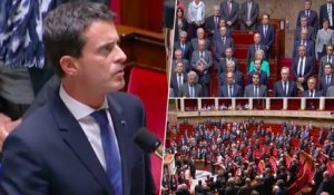 Inondations sur la Côte d'Azur : Manuel Valls et les députés rendent hommage aux victimes