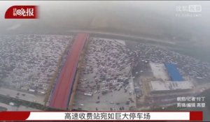 Embouteillage monstre en Chine