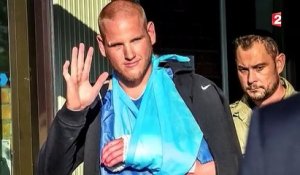 Spencer Stone, héros du Thalys, victime d'une violente agression