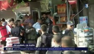 Proche-Orient : les attaques se multiplient entre Israéliens et Palestiniens