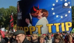 "Stop au TTIP" : mobilisation massive à Berlin