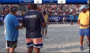 32ème de finale de l'Europétanque Département des Alpes-Maritimes à Nice 2015 : LOY vs FAZZINO