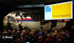 MH17 : les images de l'avion reconstitué pour les besoins de l'enquête