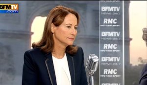 Air France: Ségolène Royal juge que "cela ne sert à rien de jeter de l'huile sur le feu"