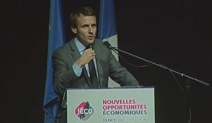 Jéco 2015 : discours d'Emmanuel Macron