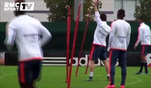 Valbuena à l'entraînement malgré "l'affaire"