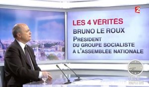 4 Vérités : La CGT "a tort de légitimer la violence", déclare Bruno Le Roux