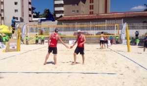 3 GER vs CAN Böckermann/Flüggen vs Pedlow/O'Gorman 2-0 (21-18, 21-19)