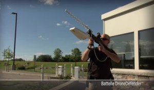 Nouvelle arme de défense contre les drones - Fusil à ondes radio