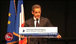 Sarkozy dit une phrase incompréhensible au meeting de Limoges