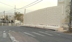 La construction d’un nouveau mur à Jérusalem, à travers nos télés