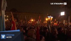 A Dresde, le mouvement anti-immigration Pegida réunit des milliers de partisans