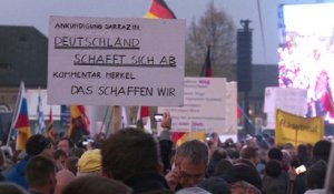 Allemagne : partisans et adversaires de Pegida dans les rues de Dresde