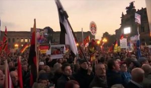 Premier anniversaire des manifestations anti-musulmanes à Dresde