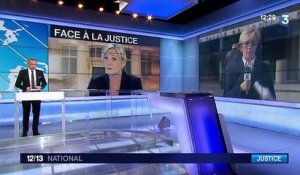 Marine Le Pen face à la justice