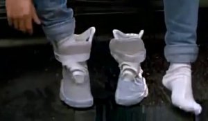 Les Nike de Marty McFly qui se lacent automatiquement dans Retour vers le futur 2