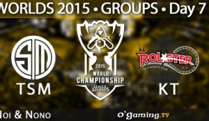 Team SoloMid vs KT Rolster - World Championship 2015 - Phase de groupes - 10/10/15 Game 3
