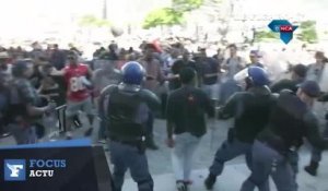 Afrique du Sud : des étudiants en colère prennent d’assaut le Parlement
