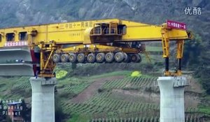 Chine : cette machine met juste quelques minutes pour construire un pont