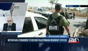 Netanyahu considers revoking Palestinian's residency status