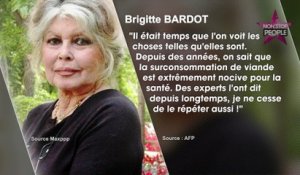 Brigitte Bardot poursuit son combat : "Ma mère est morte d’une surconsommation de viande"