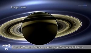 La sonde Cassini doit enquêter sur les océans d'Encelade, une lune de Saturne