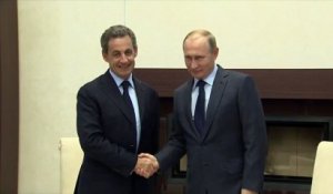 Nicolas Sarkozy à Moscou : "Le monde a besoin de la Russie"