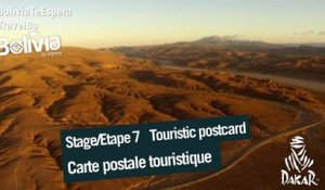 Stage / Etape 7 –  Touristic postcard  / Carte postale touristique
