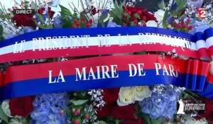 Commémorations : le chœur de l'armée reprend la Marseillaise place de la République