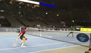 ATP - BNPPM - Quand Gaël Monfils se fait "niquette" par Pierre-Hugues Herbert !