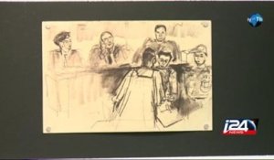 TEL AVIV EXHIBITION FEATURES SKETCHES FROM RABIN MURDER TRIAL