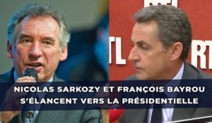 Haro sur la présidentielle de 2017: Sarkozy et Bayrou s'élancent