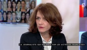 La journaliste VS actrices - C à vous - 06/11/2015
