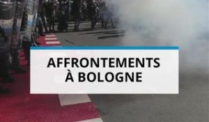 Italie : affrontements entre militants et CRS à Bologne